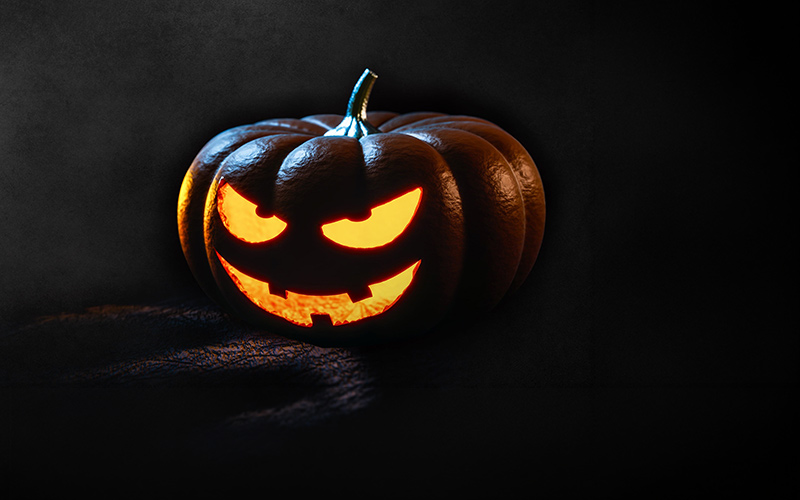 Halloween-themed family activities throughout October half-term at Mother Shiptons Cave, Thirsk