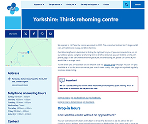 Pet friendly Thirsk