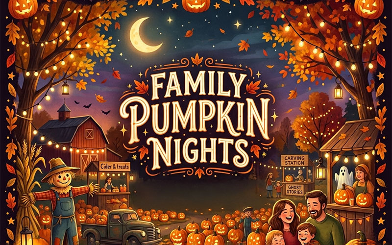 Monk Park Farm — Family Pumpkin Nights, Thirsk