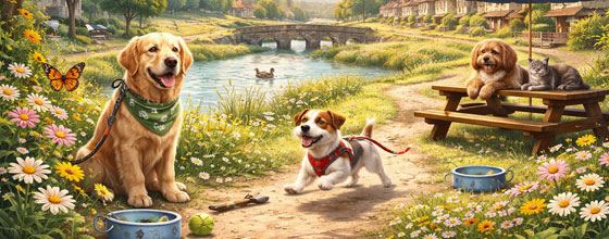 Dog-friendly walks and pubs in Thirsk